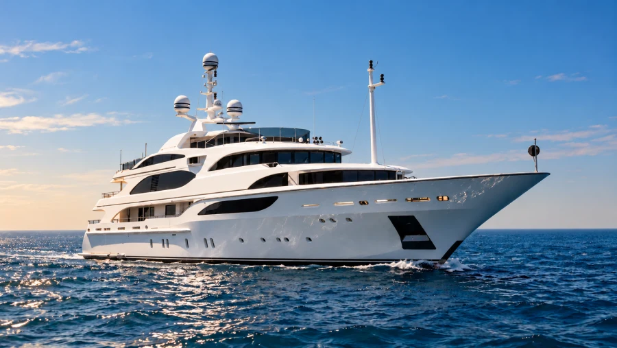 Elite Benetti 184 FT exterior on the water