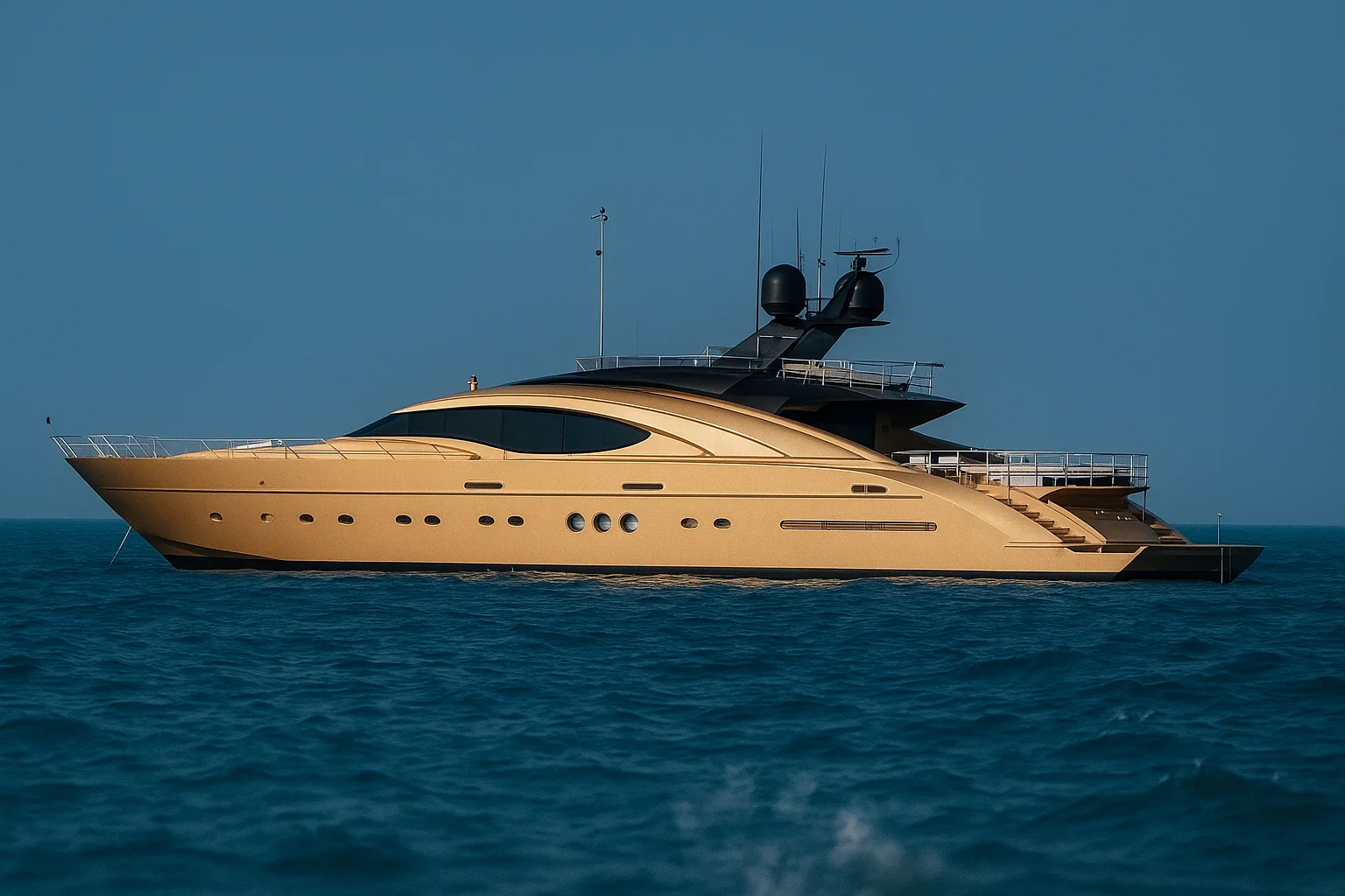 Elite Pearl Charter yacht on Dubai waters