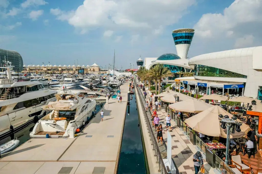 elite pearl charter - events with the yacht docked.